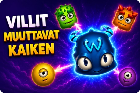 Reactoonz 2 -pelin bonusominaisuudet ja Wild-symbolit