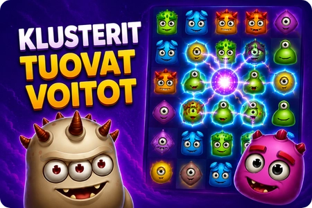 Reactoonz 2 -kolikkopelin pelaaminen ja voittoklusterit